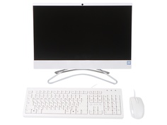 Моноблок HP 22-c0139ur White 8TZ60EA (Intel Core i5-9400T 1.8 GHz/8192Mb/256Gb SSD/Intel HD Graphics/Wi-Fi/Bluetooth/Cam/21.5/1920x1080/Windows 10 Home 64-bit)