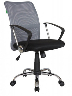 Компьютерное кресло Рива 8075 офисное Black-Grey Riva