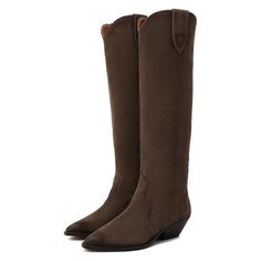 Замшевые сапоги Isabel Marant