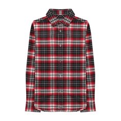 Хлопковая рубашка Neil Barrett Kids