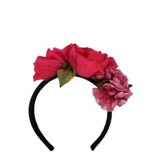 Ободок с декором в виде цветов Dolce & Gabbana