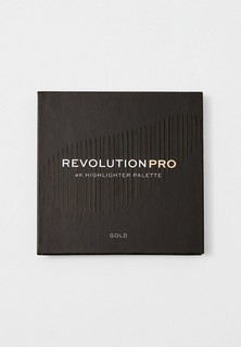 Хайлайтер Revolution Pro 4K HIGHLIGHTER PALETTE, Gold, 16 г