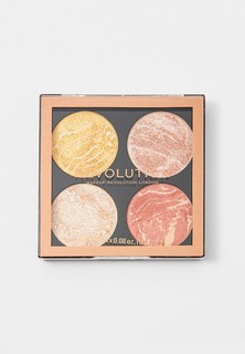 Хайлайтер Revolution 4 в 1 CHEEK KIT, Make It Count, 8,8 г