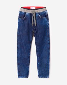 Утеплённые джинсы для мальчика Gloria Jeans