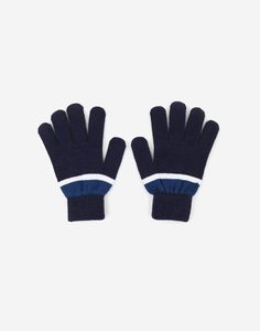 Синие перчатки для мальчика Gloria Jeans