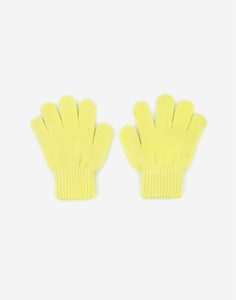 Жёлтые перчатки для мальчика Gloria Jeans