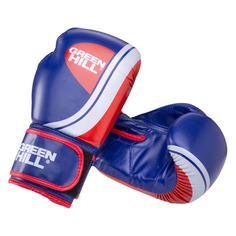 Перчатки для единоборств и бокса Перчатки боксерские Green Hill BGK-2266 12oz синий (УТ-00015989)