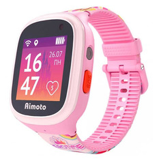 Смарт-часы Кнопка Жизни Aimoto Disney Принцессы, 1.44", розовый / розовый [9301110]