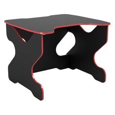 Стол игровой ВИТАЛ-ПК Ивент 1400, ЛДСП, черный и красный