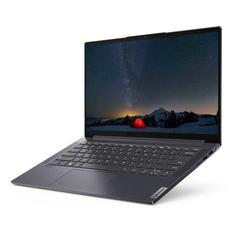 Ноутбук LENOVO Yoga Slim7 14IIL05, 14", IPS, Intel Core i7 1065G7 1.3ГГц, 16ГБ, 1000ГБ SSD, Intel Iris Plus graphics , Windows 10, 82A10083RU, серый