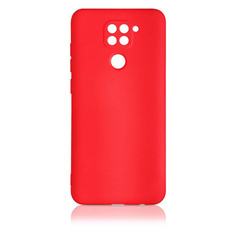Чехол (клип-кейс) DF xiOriginal-11, для Xiaomi Redmi Note 9, красный [df xioriginal-11 (red)]