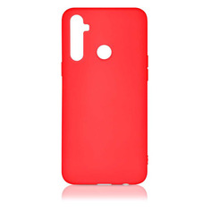 Чехол (клип-кейс) DF rmOriginal-04, для Realme C3/5, красный [df rmoriginal-04 (red)]