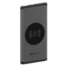 Внешний аккумулятор (Power Bank) HIPER Nano V, 5000мAч, темно-серый [nano v space gray]