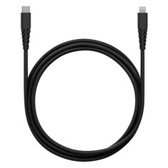 Кабель Vipe, USB Type-C (m), Lightning (m), 1.2м, MFI, черный [vpcblmficlighblk] Noname