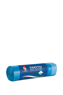 Пакет д/мусора, затяжка, 15 шт Lomberta