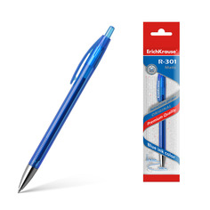 Ручка гелевая автоматическая Erich Krause R-301 Original Gel Matic синий