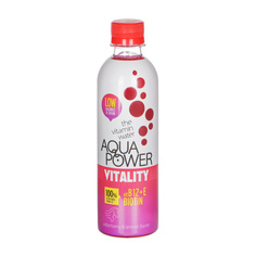 Вода витаминизированная Aqua Power бузина, лимон 375 мл