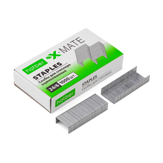 Скобы для степлера Hatber X-Mate №24/6 1000 скоб 6 мм