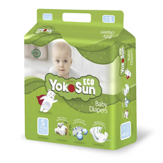 Подгузники YokoSun Eco S (3-6 кг) 70 шт