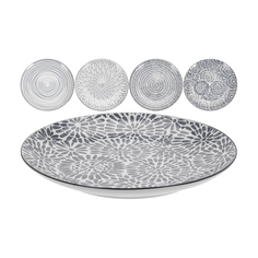 Тарелка Koopman tableware монохром 27x2,5 см