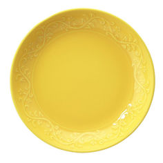 Тарелка глубокая Kutahya porselen Ivy желтый 22 см