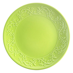 Тарелка мелкая Kutahya porselen Ivy зеленый 26 см