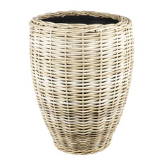 Напольное кашпо Van der leeden Drypot Vase серое 43х62 см