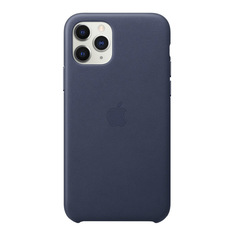 Чехол для смартфона Apple iPhone 11 Pro Leather Case, синий