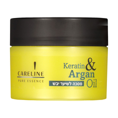 Маска для сухих волос Кератин и Аргановое масло Careline Pure Essense