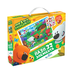 Пазл напольный МиМиМишки. Жаркое лето 32 элемента + наклейки AST