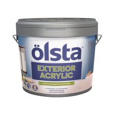 Краска Olsta Exterior Acrylic фасадная База С 9 л