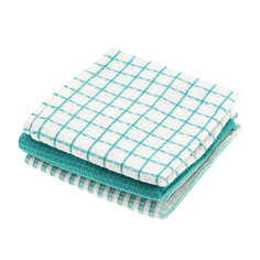 Полотенце кухонное Homelines textiles 40x60шт green 3шт/набор