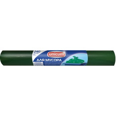 Мешок для мусора Unicum с завязками 240 л 10 шт