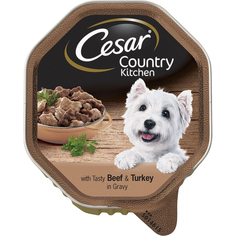 Корм для собак Cesar Country Kitchen со вкусом говядины и индейки 150 г