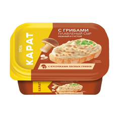 Сыр плавленый Карат с грибами 45% 400 г Карат.