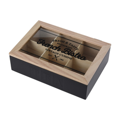 Коробка для чайных пакетиков Koopman 24x16,8x7 см