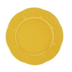 Тарелка мелкая Kutahya porselen Fulya желтый 22 см