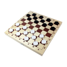 Настольная игра Десятое королевство Шахматы и шашки пластмассовые 29x29 см