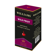 Чай Williams Wild Fruit шиповник, каркаде, малина 25 пакетиков