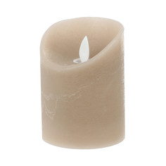 Свеча Boltze led Bino с таймером taupe 10 см