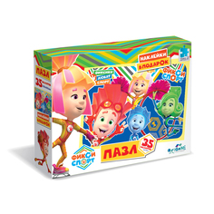 Пазл Фиксики.Спорт 35 элементов + наклейки AST