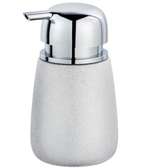Дозатор для мыла Wenko sanitary glimm серый 10х15х9 см 0,33 л