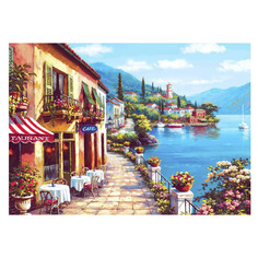 Подставки под горячее GenLex "Кафе у моря" 4 шт