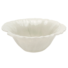 Салатник Top Art Studio Флер Королева Эстева блан 17,5 см Топ арт студио