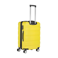 Чемодан жёлтый Feiyang m 65л abs+pc 44х68х30см