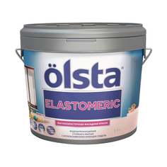 Краска Olsta Elastomeric фасадная 9 л