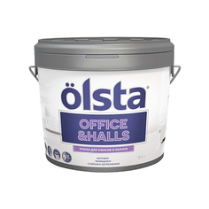 Краска Olsta Office&Hall База А 9 л