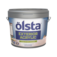 Краска Olsta Exterior Acrylic фасадная База С 2,7 л