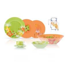 Сервиз столовый Luminarc Pop Flower 46 предметов