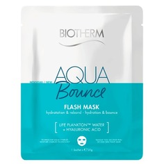 Aqua Bounce Тканевая маска для лица Увлажнение и упругость Biotherm